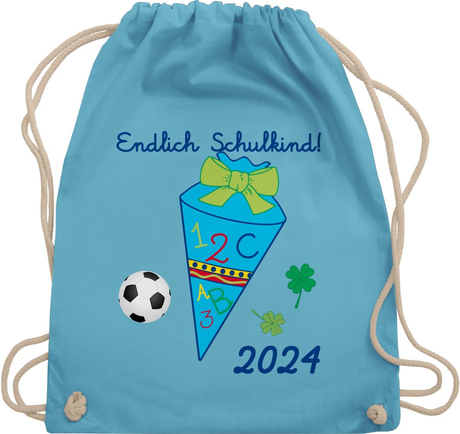 Endlich Schulkind 2024 Fußball 