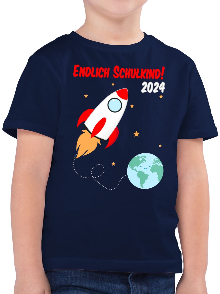 Endlich Schulkind Rakete 2024