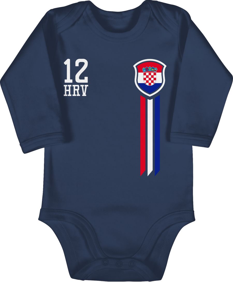 12. Mann Kroatien Fan-Shirt