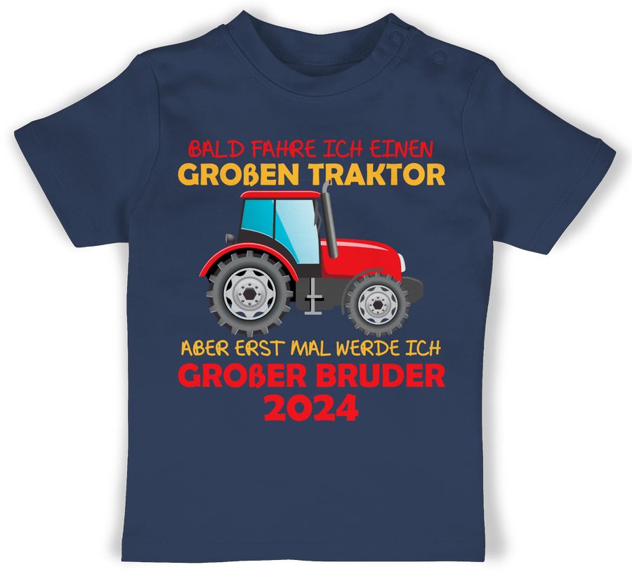 Bald fahre ich einen großen Traktor aber erst mal werde ich großer Bruder 2024