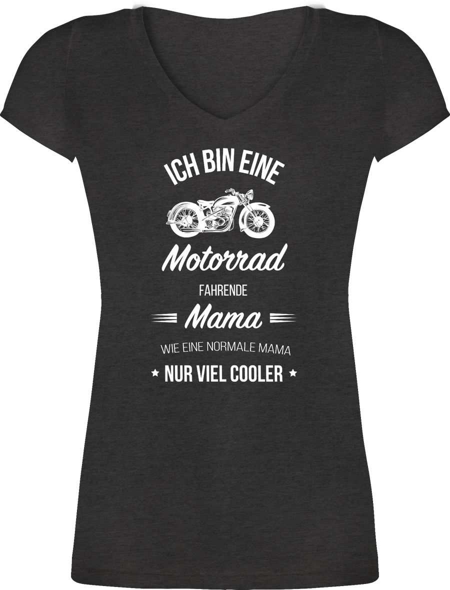 Ich bin eine Motorrad fahrende Mama