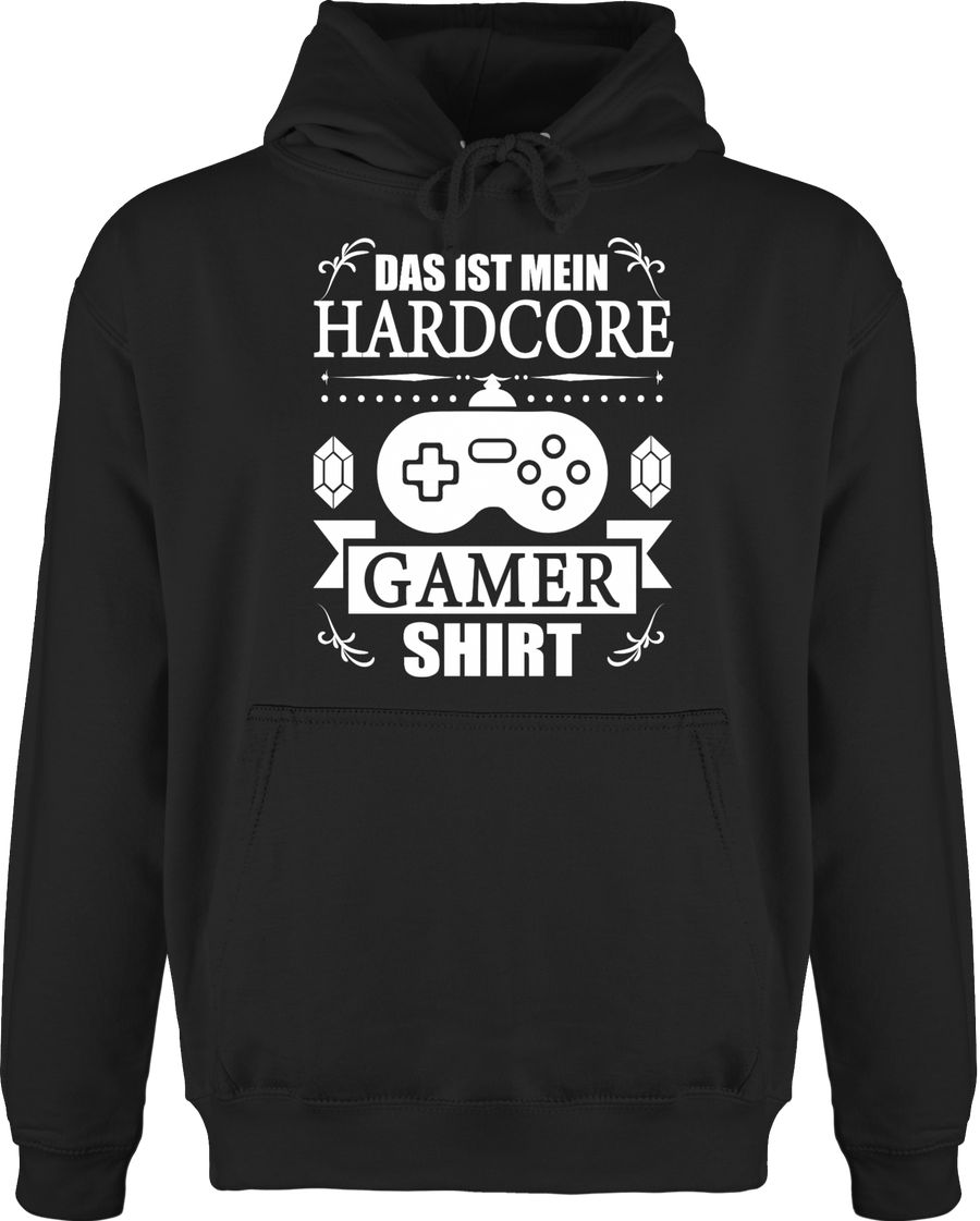 Da ist mein hardcore Gamer Shirt - weiß
