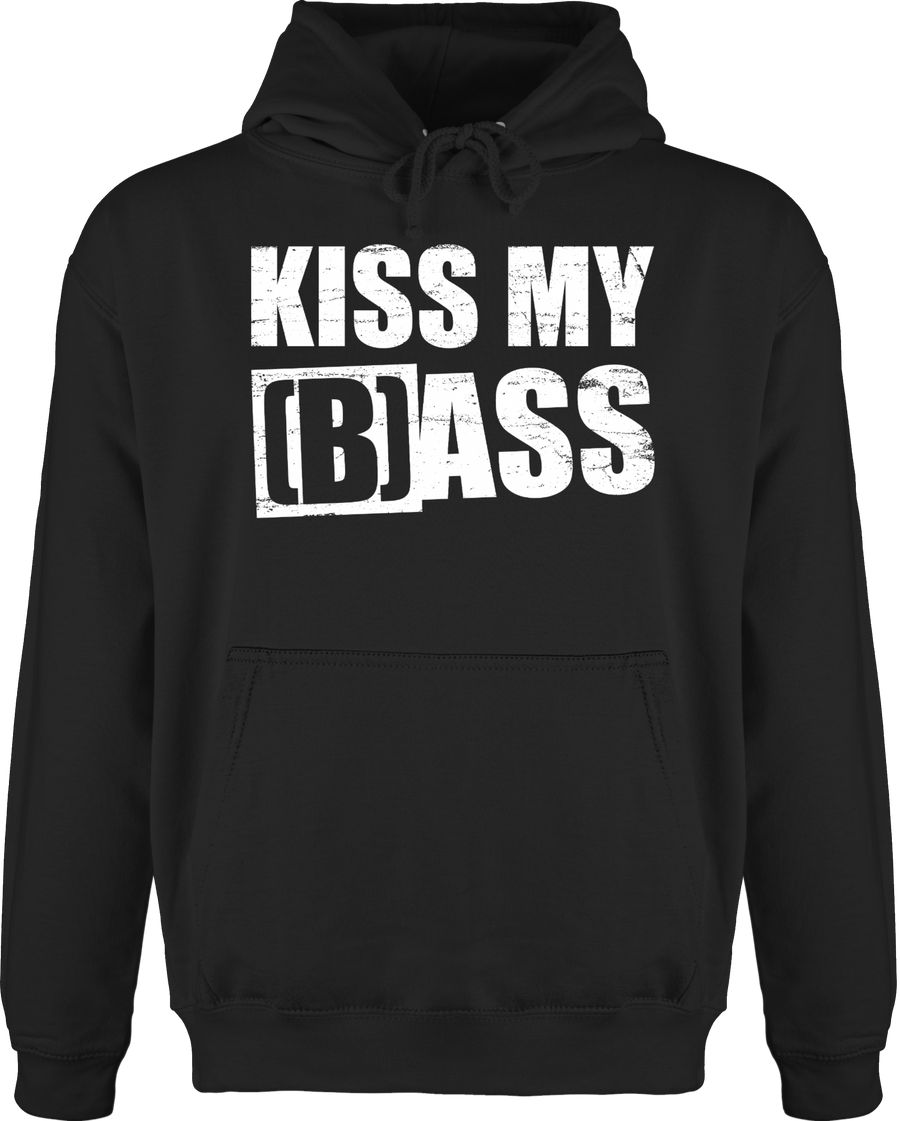 Kiss my (B)ASS - weiß