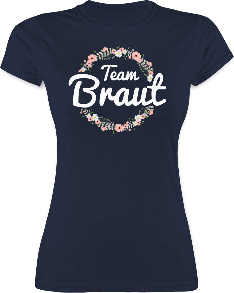 Team Braut Blumenkranz - Bride Crew