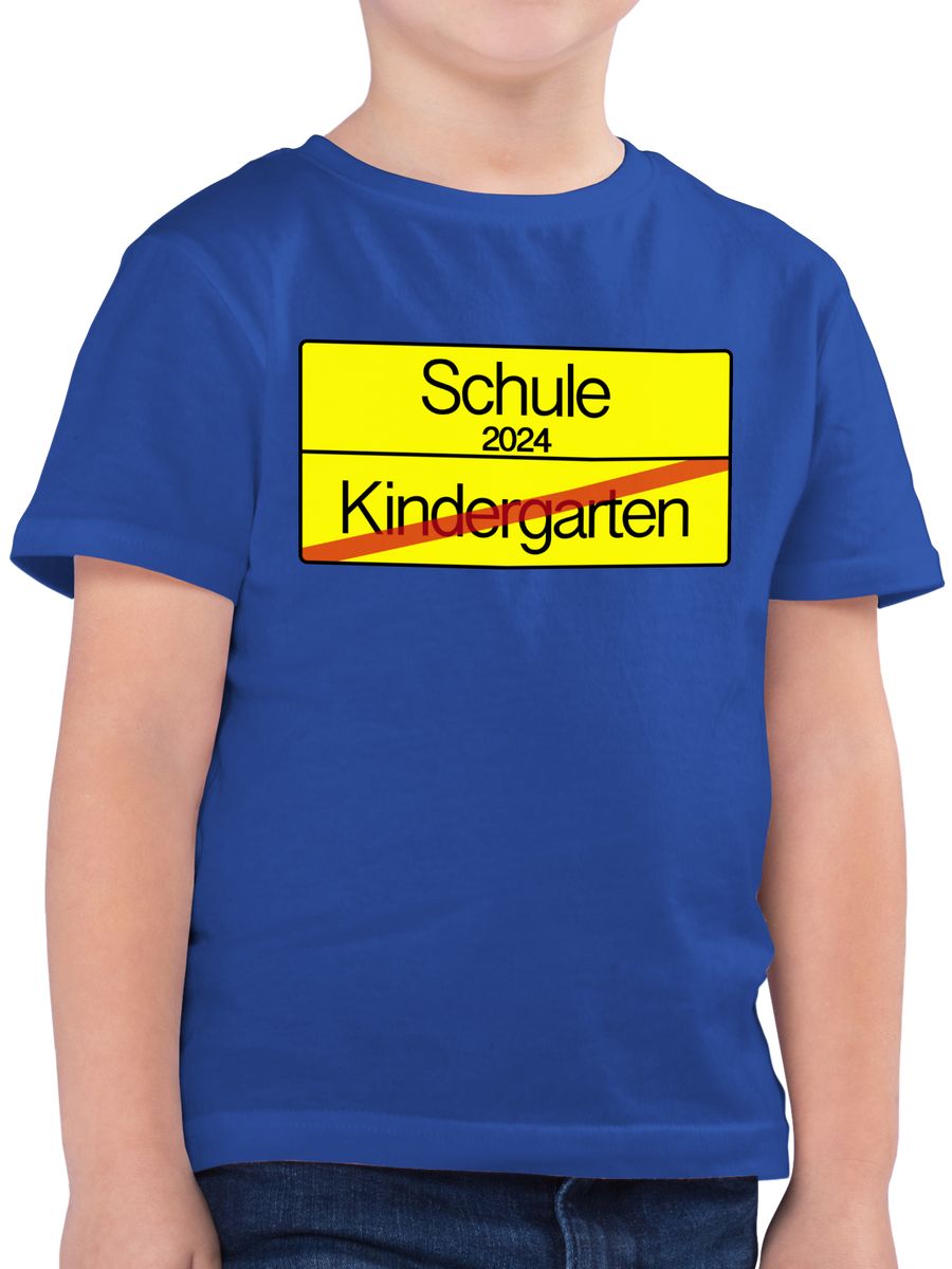 Ortsschild Verkehrsschild Schule 2024 Kindergarten