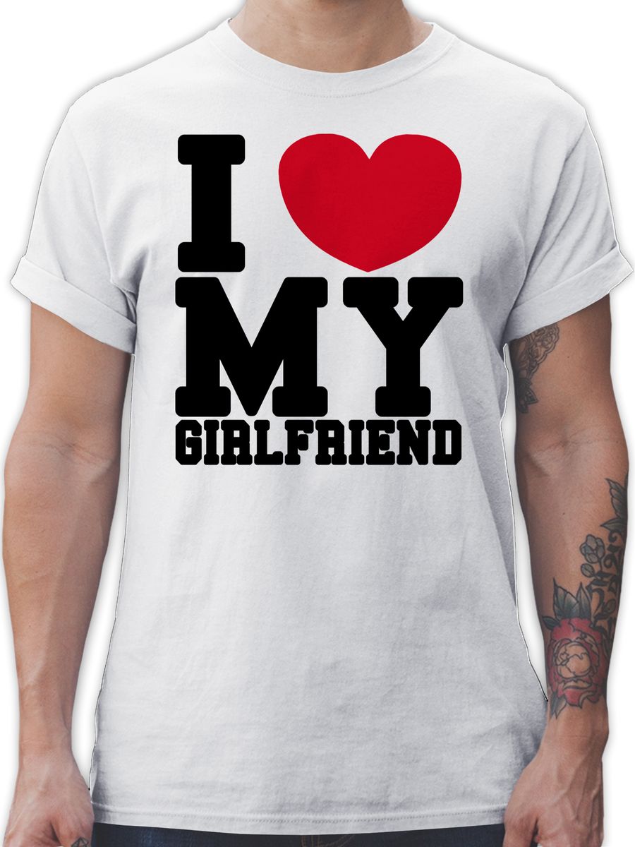 I love my Girlfriend - Ich liebe meine Freundin Geschenk Love my GF