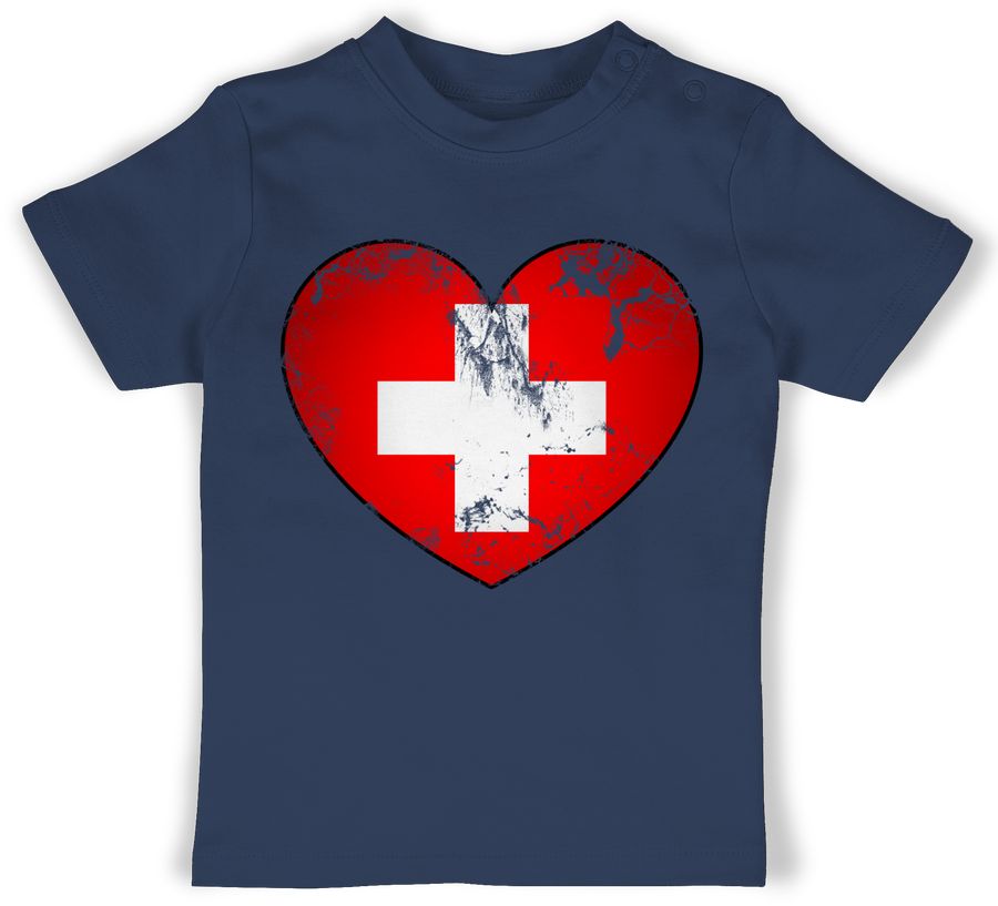 Schweiz Vintage Herz