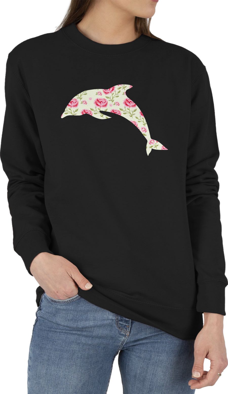Delfin Blumen Rose