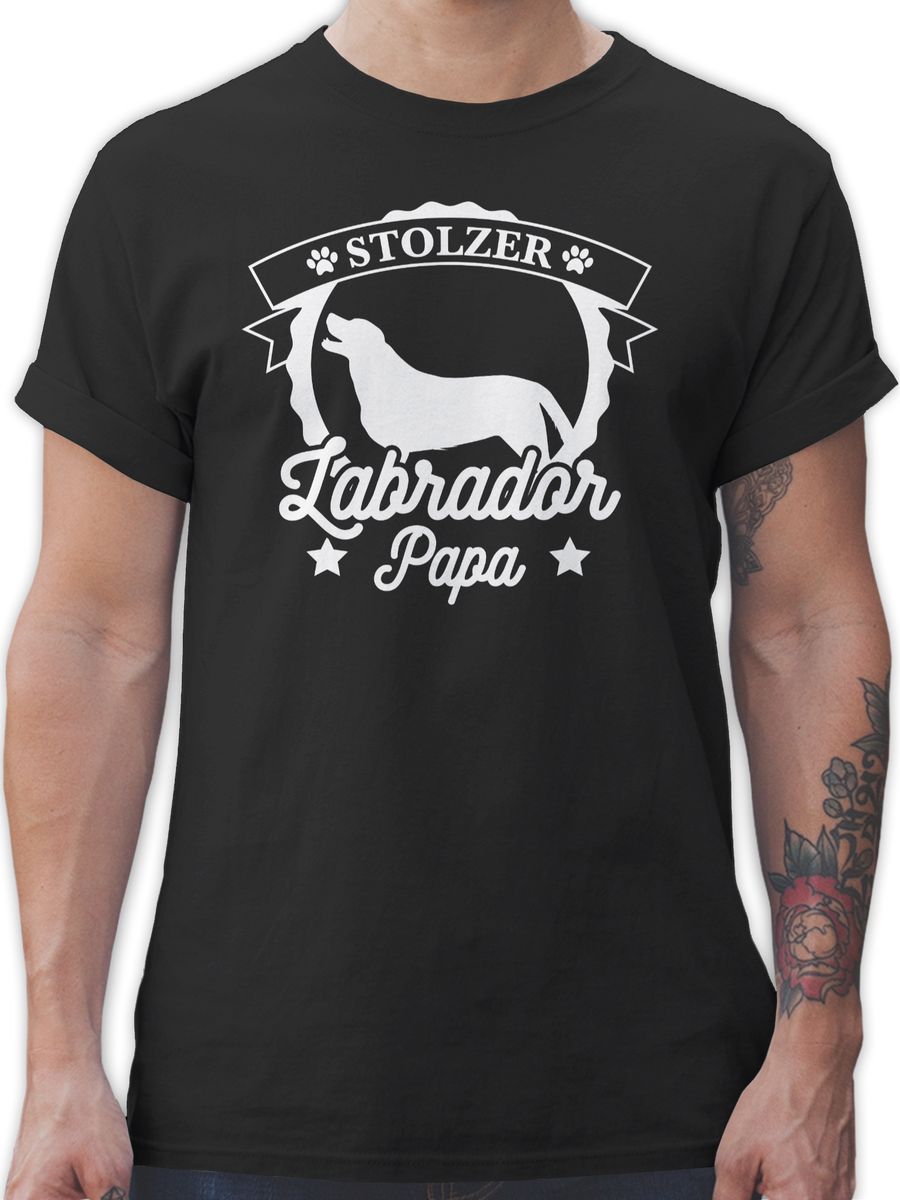 Stolzer Labrador Papa