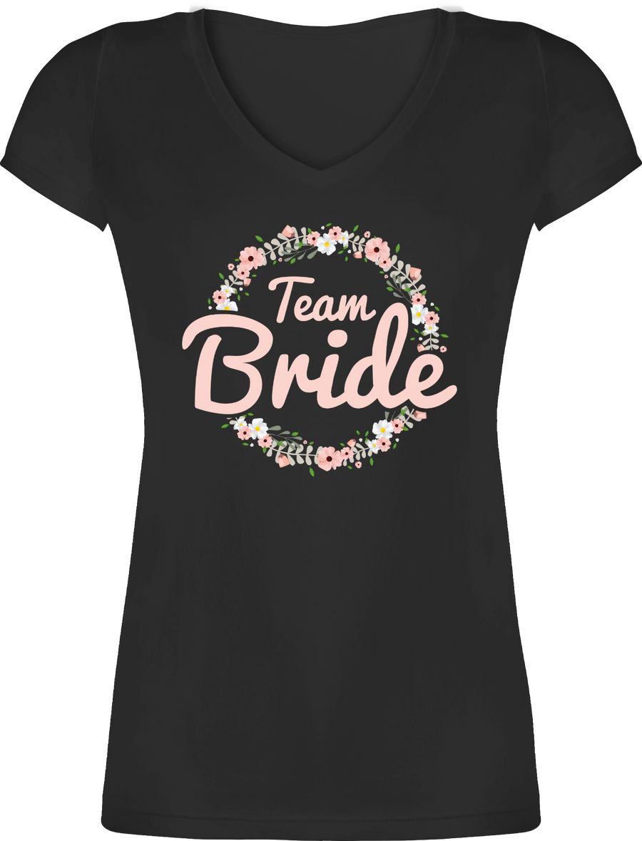 Team Bride Blumenkranz rosé