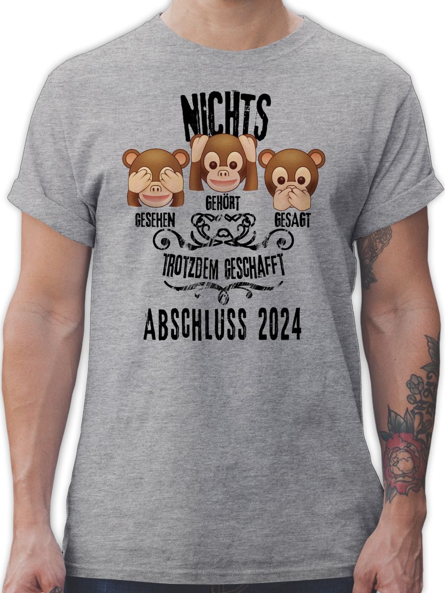 3 Affen Emoticons ABSCHLUSS 2024