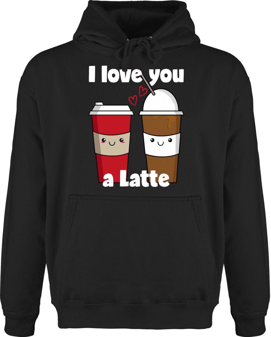 I love you a Latte weiß