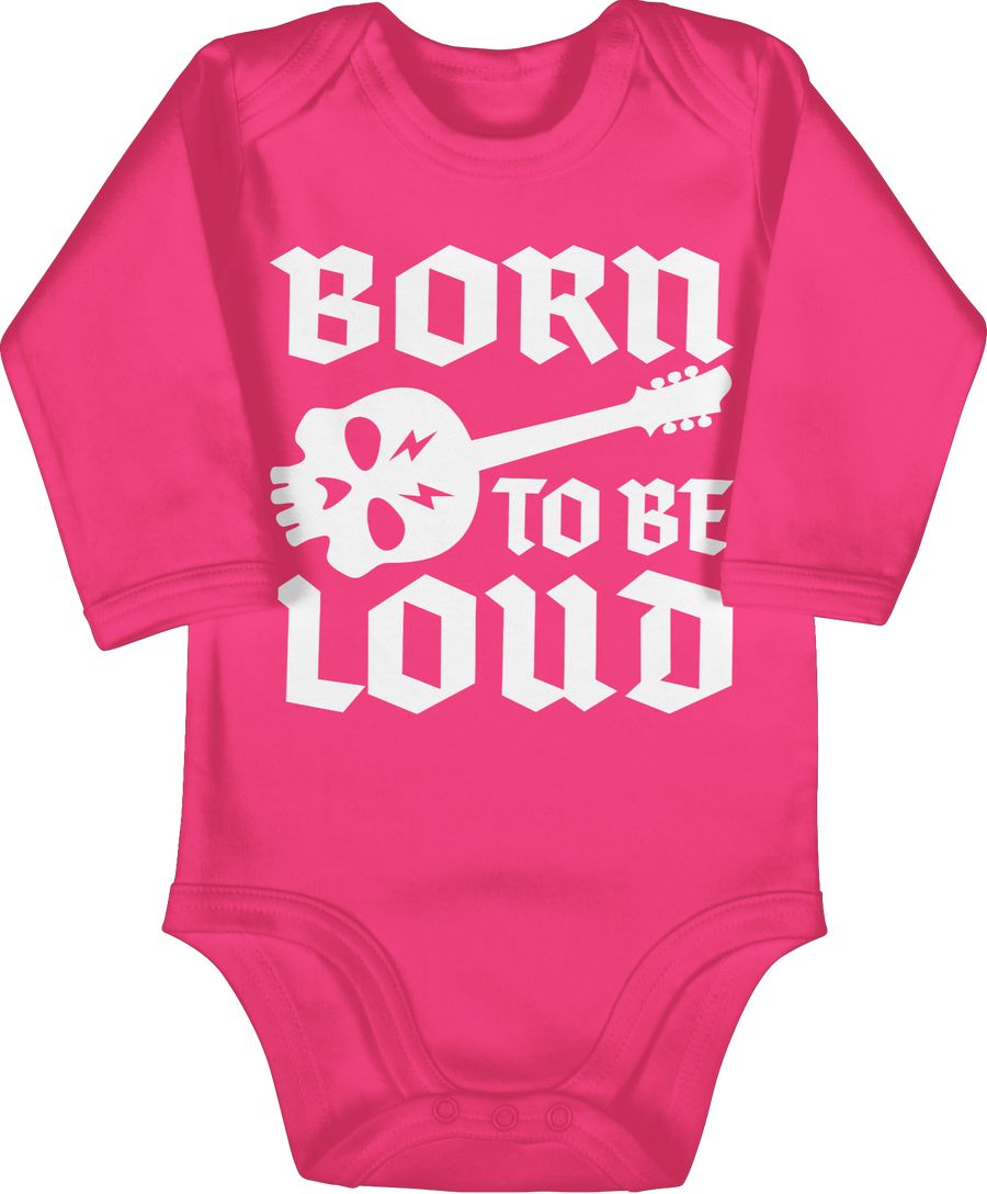 Born to be loud - weiß