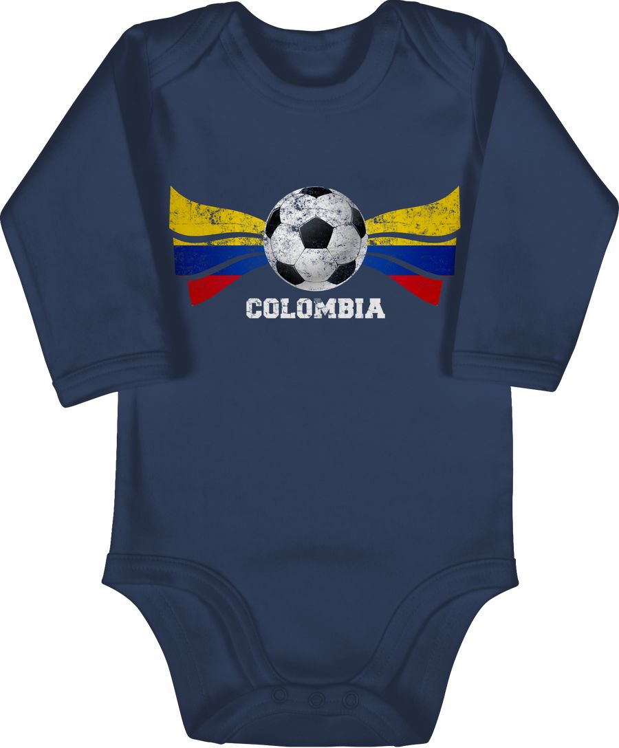 Colombia Fußball Vintage
