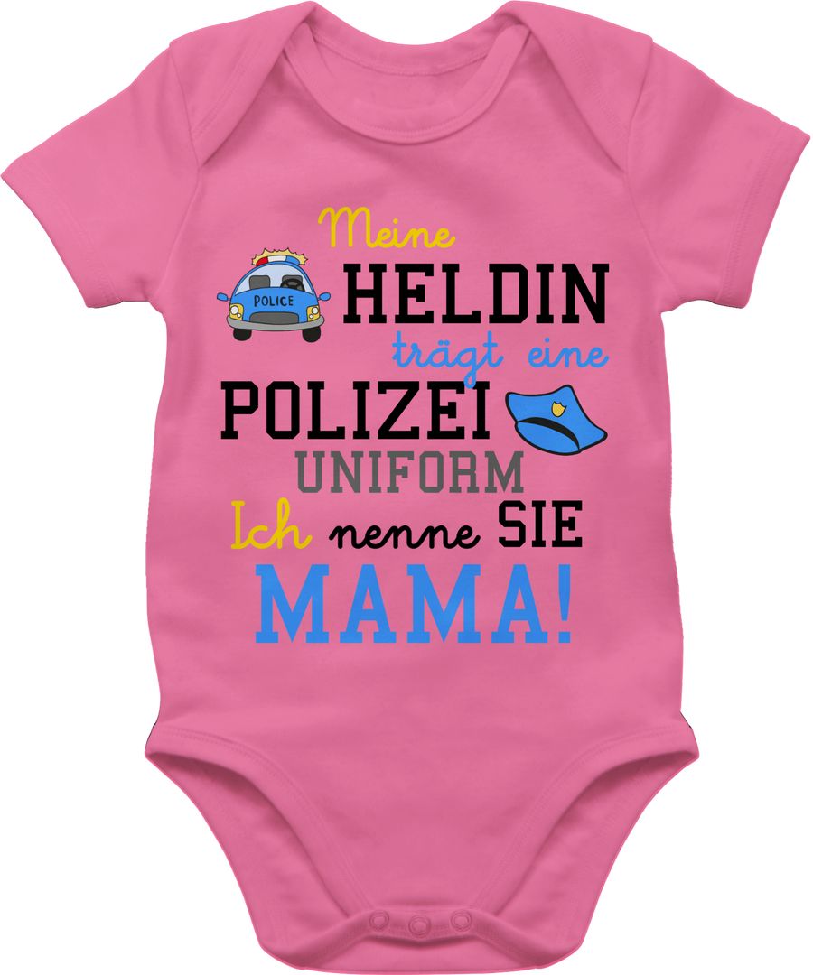 Meine Heldin trägt eine Polizei Uniform Mama - Geschenk zur Geburt Polizistin 