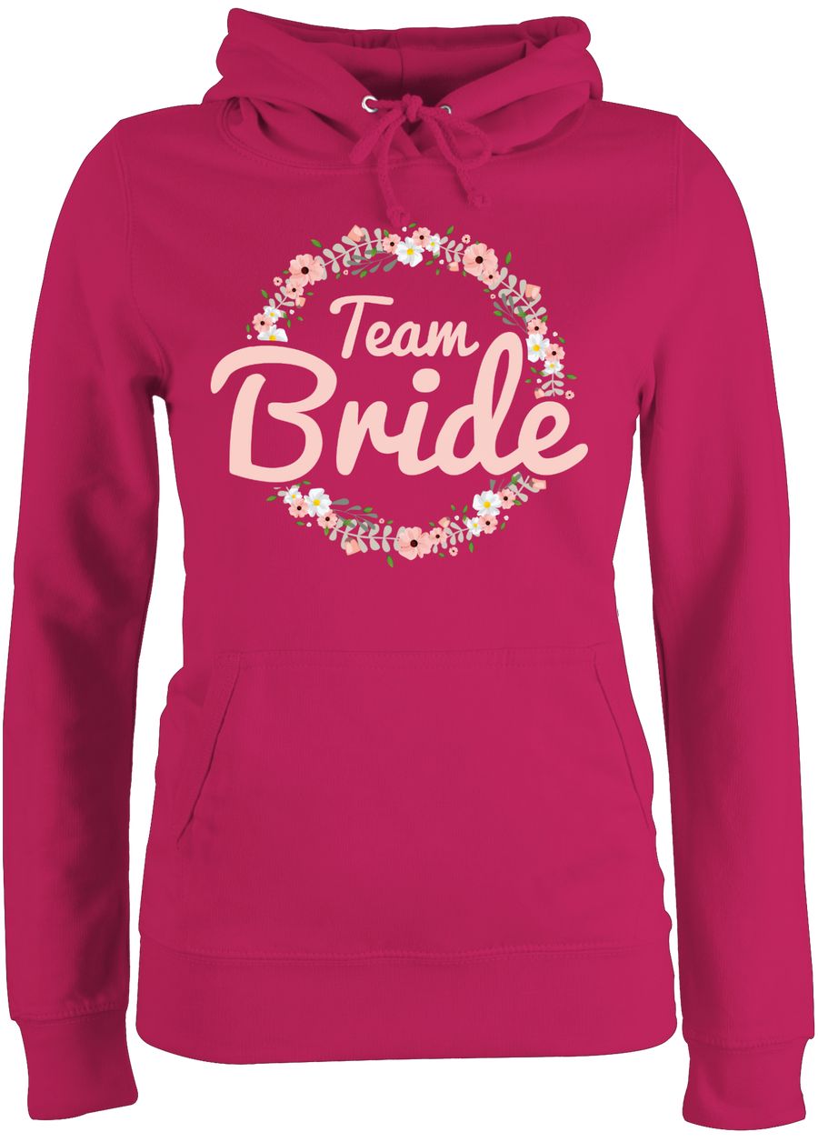 Team Bride Blumenkranz rosé