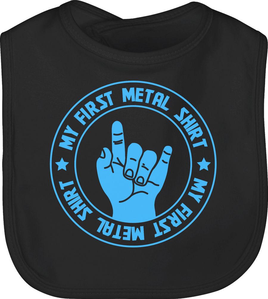 My first Metal Shirt blau