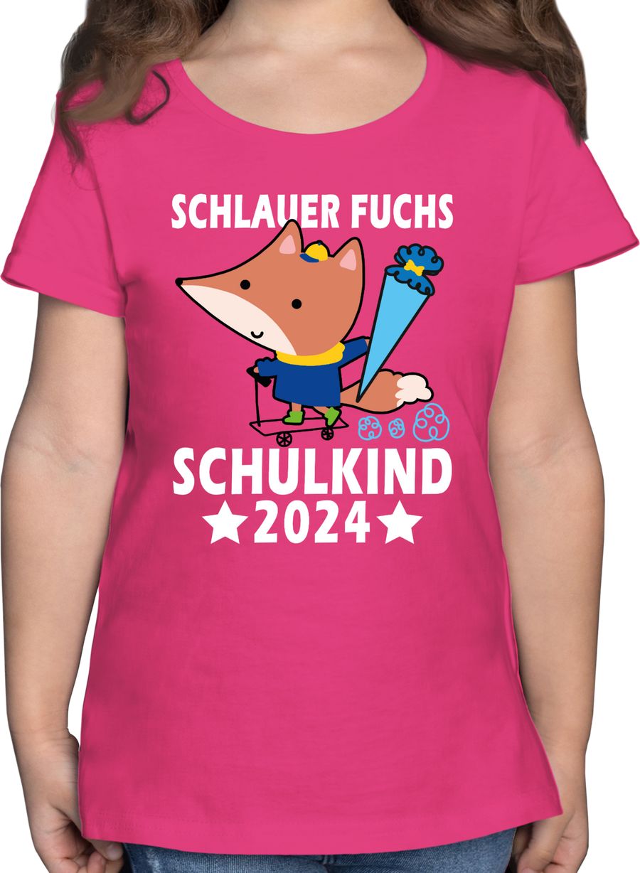 Schlauer Fuchs Schulkind 2024