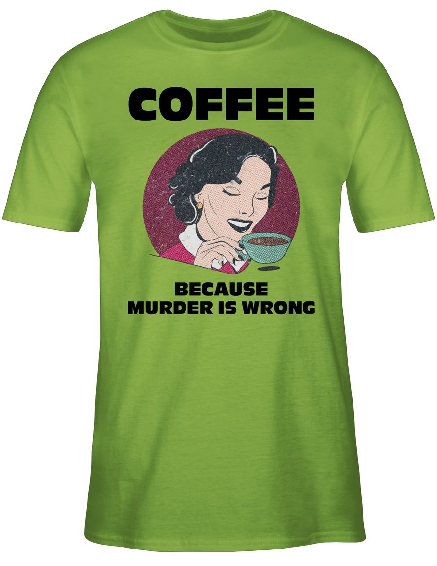 Lustiges Geschenk Kollegin Coffee Murder Wrong Geschenkideen Frauen