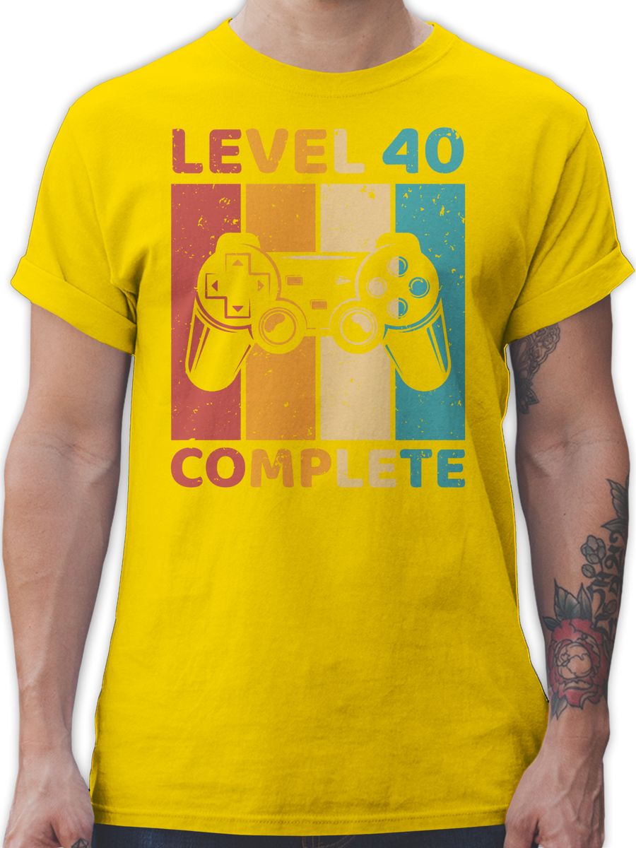Level 40 Complete - Vierzig Freigeschalten Unlocked Completed - Zocker Gamer