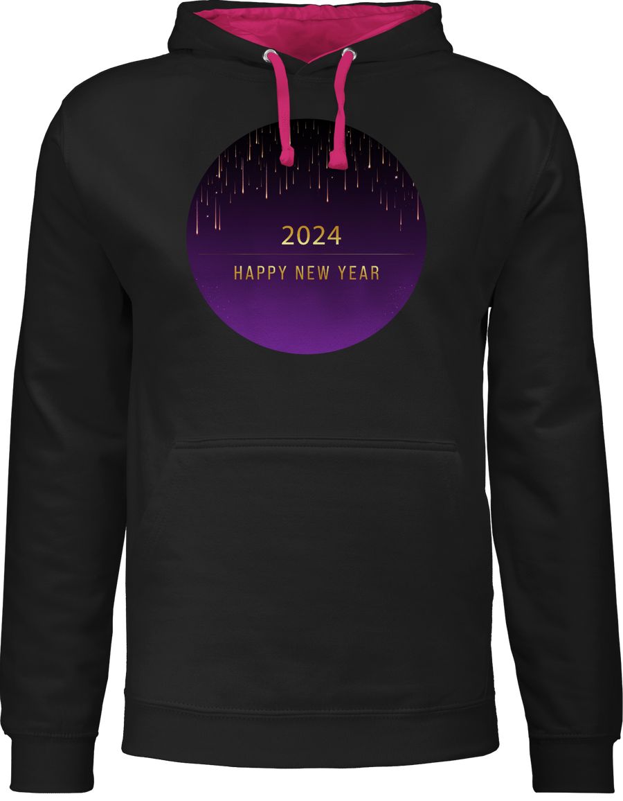 Goldregen 2024 Happy new year - lila