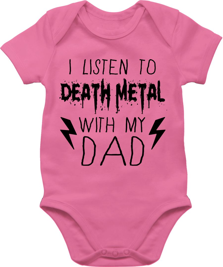 I listen to Death Metal with my dad schwarz