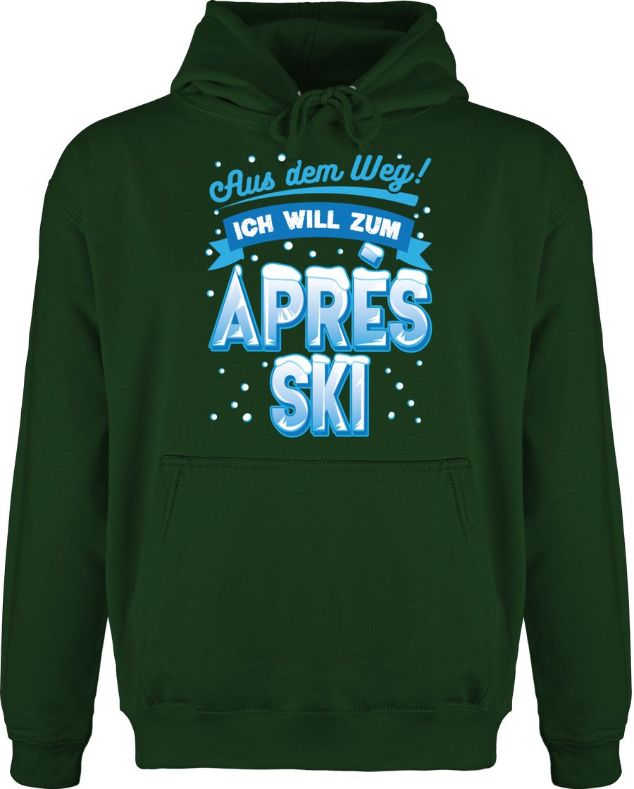 Ich will zum Après Ski - blau