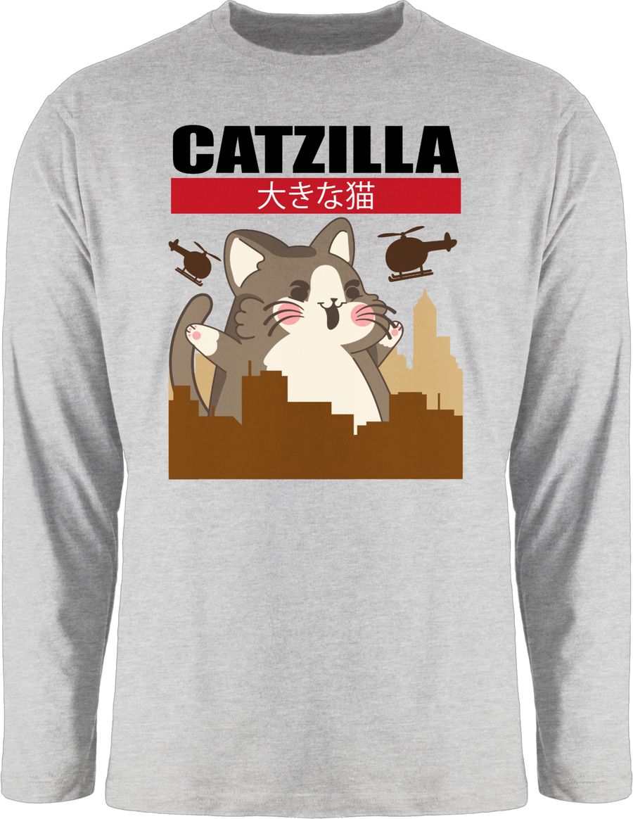 Catzilla - Big Cat- schwarz/rot