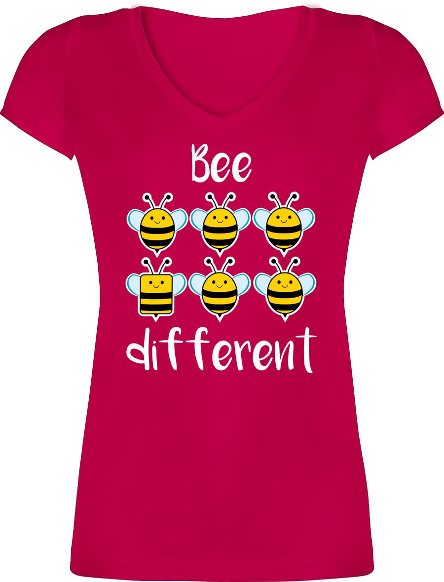 Bee different - weiß