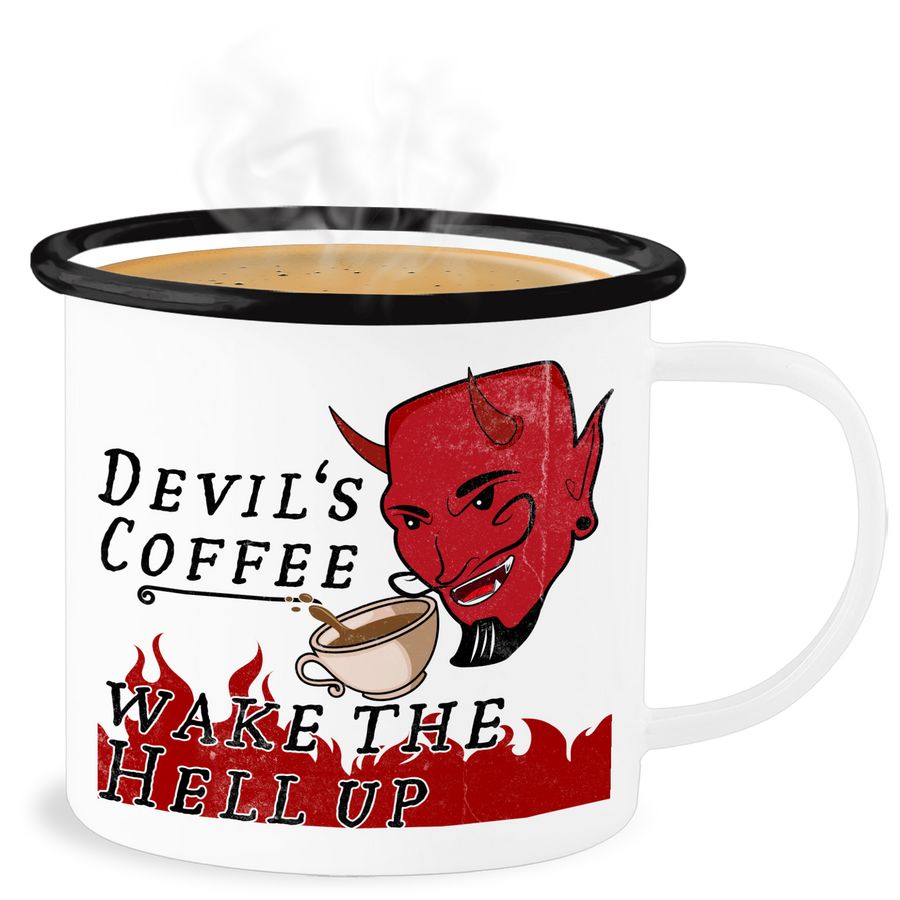 Devils Coffee - wake the Hell up Vintage