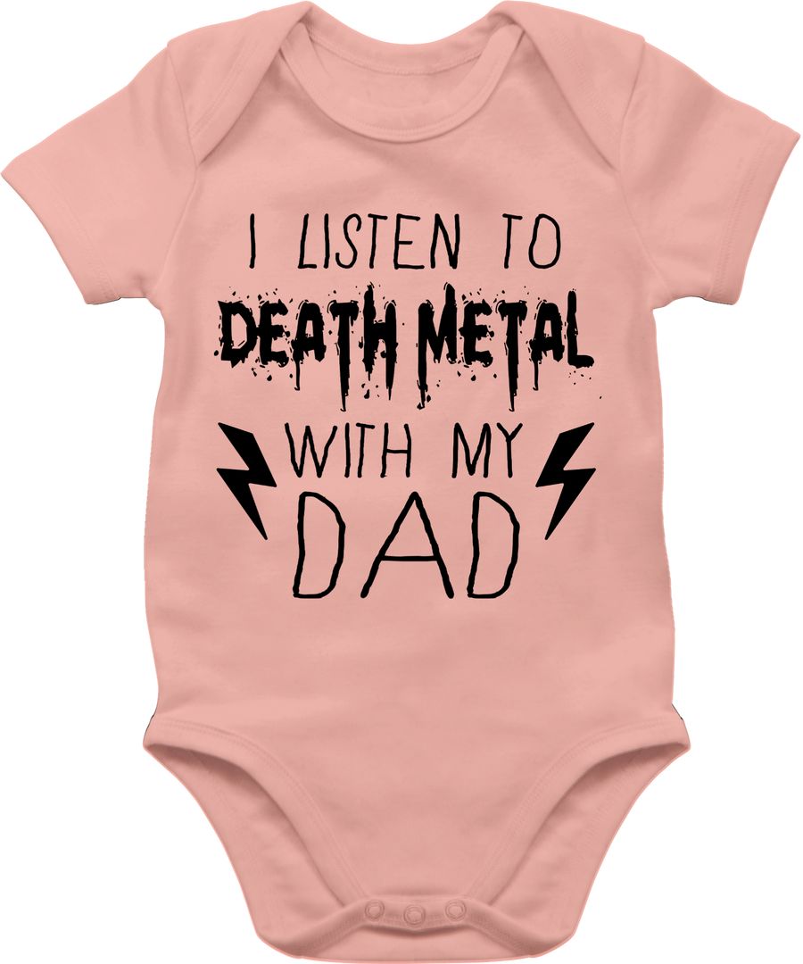 I listen to Death Metal with my dad schwarz
