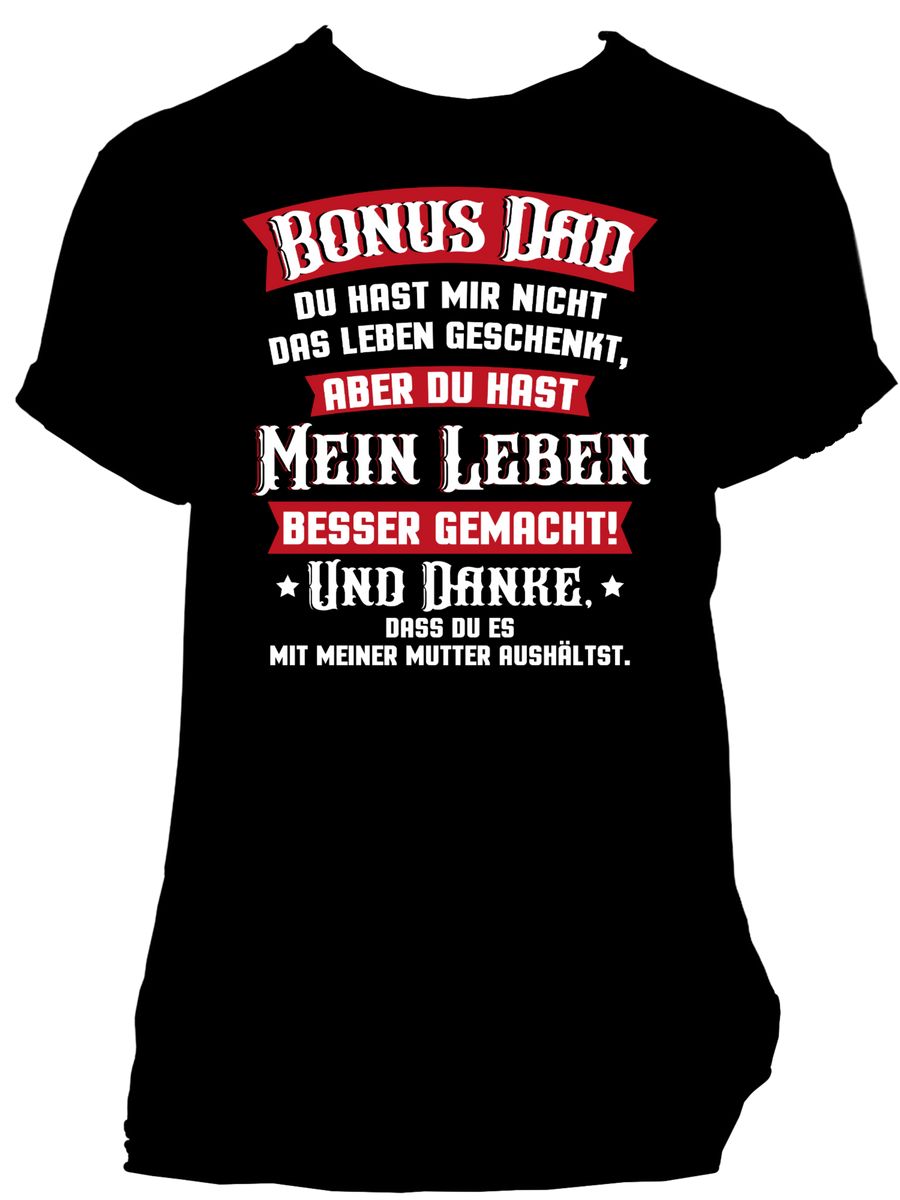 Bonus Dad - rot/weiß