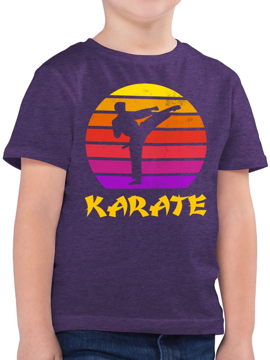 Karate Retro Sonne