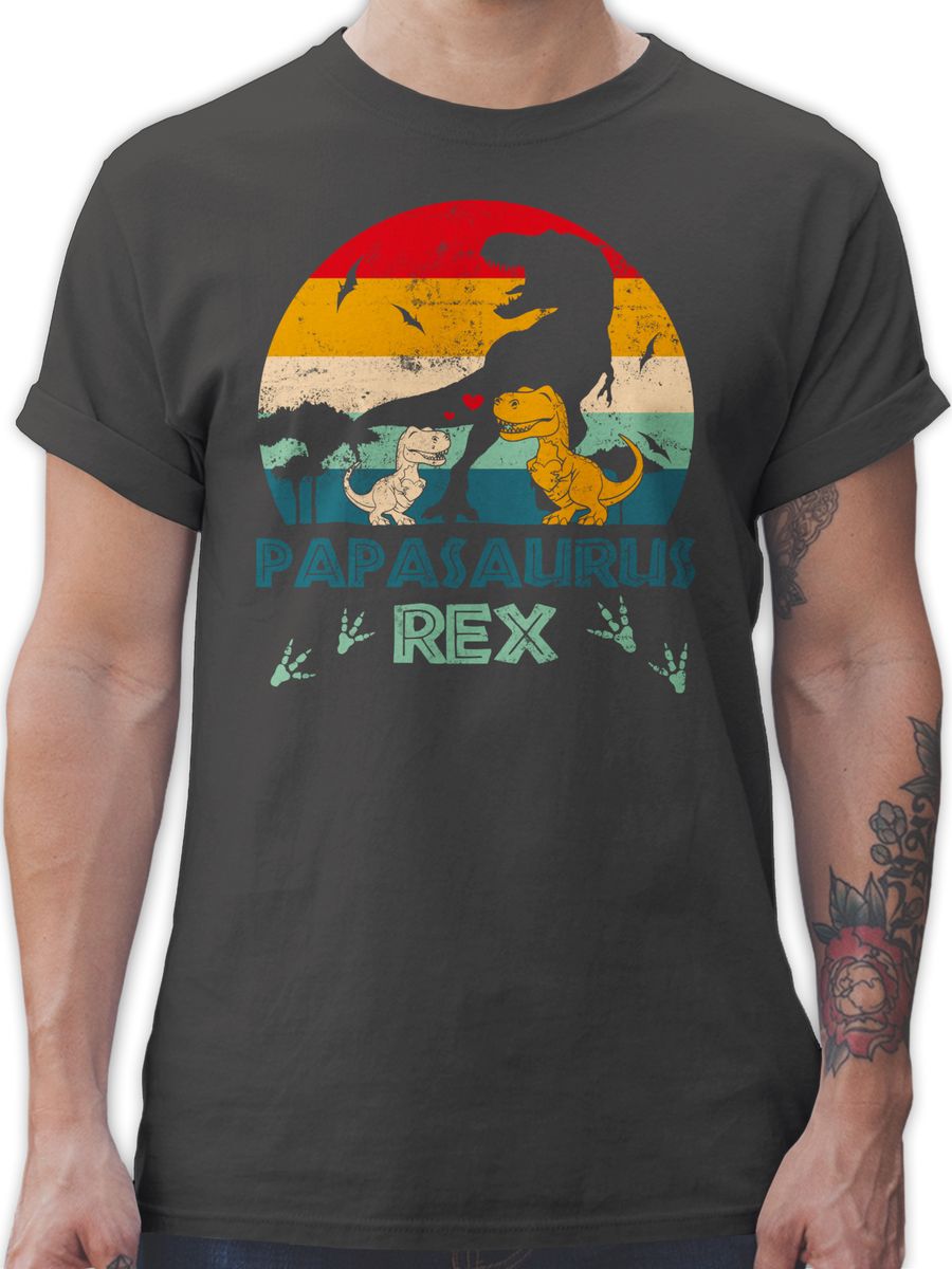 Papasaurus Rex - Papa Saurus Dino Geschenk Papi Bester Vater