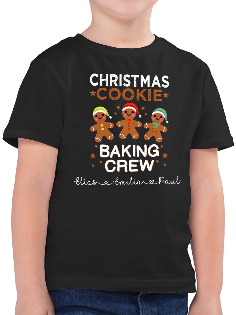 Christmas cookie baking crew