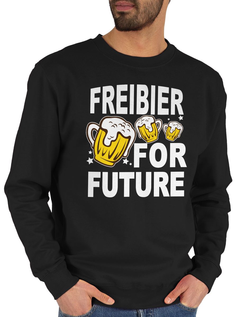 Freibier for Future - 3 Biergläser - weiß