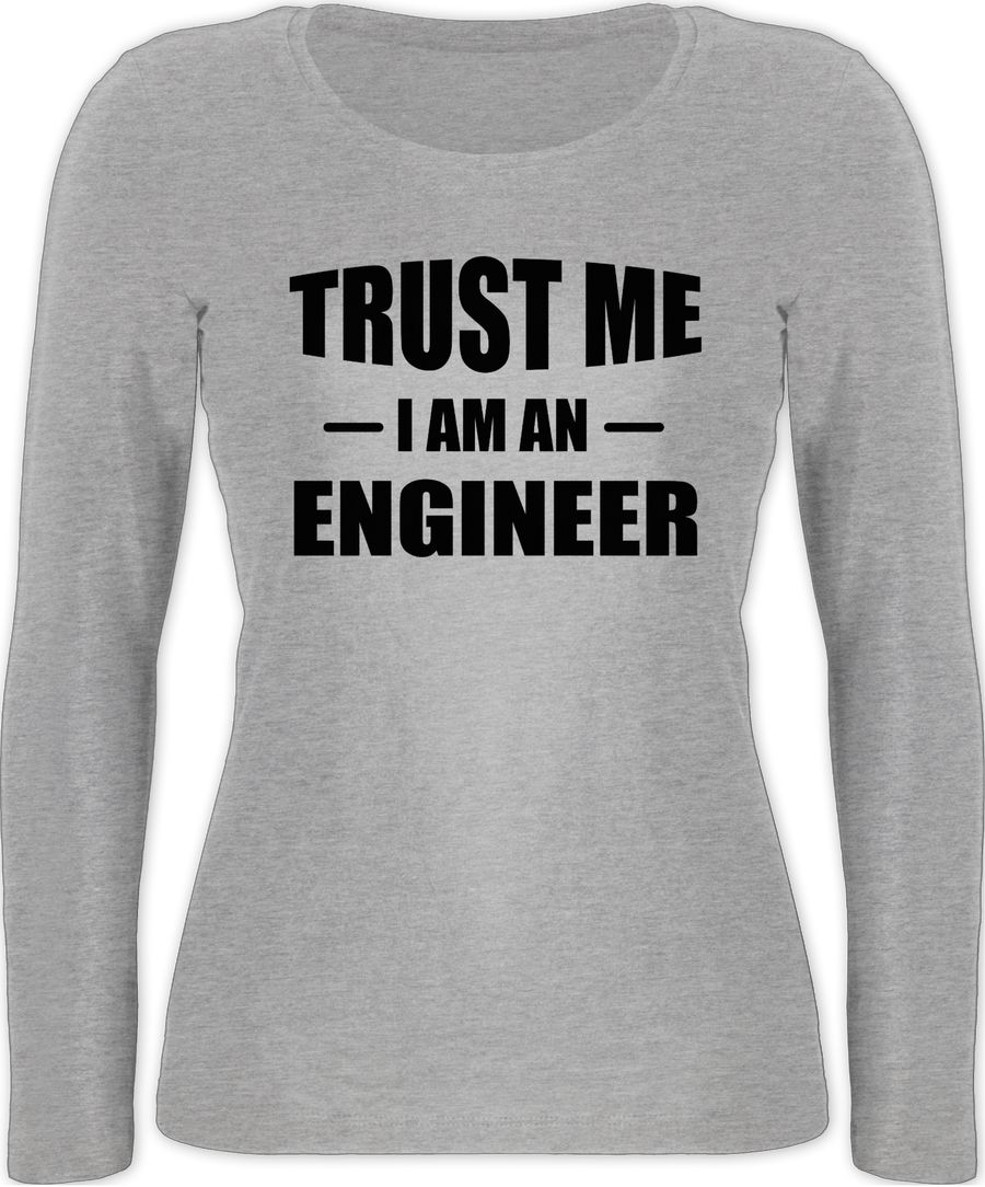 Trust me i am an Engineer schwarz