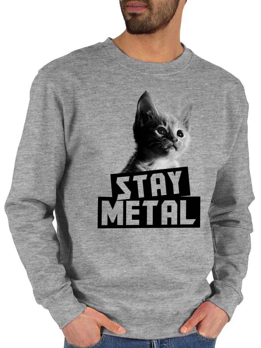 Stay Metal Katze