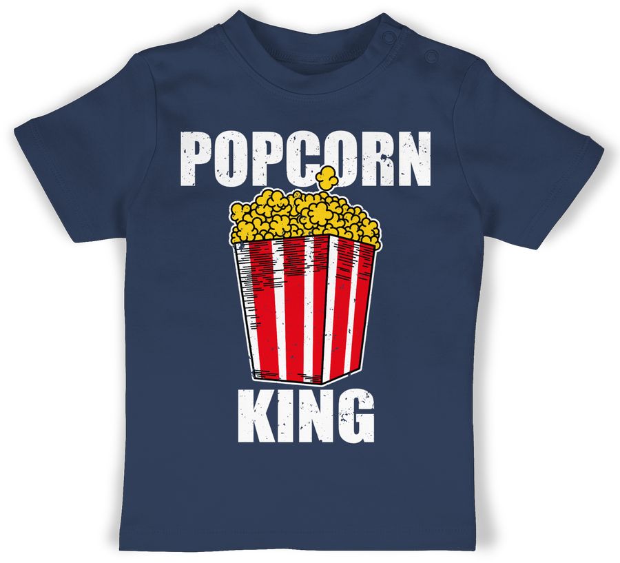 Popcorn King - weiß