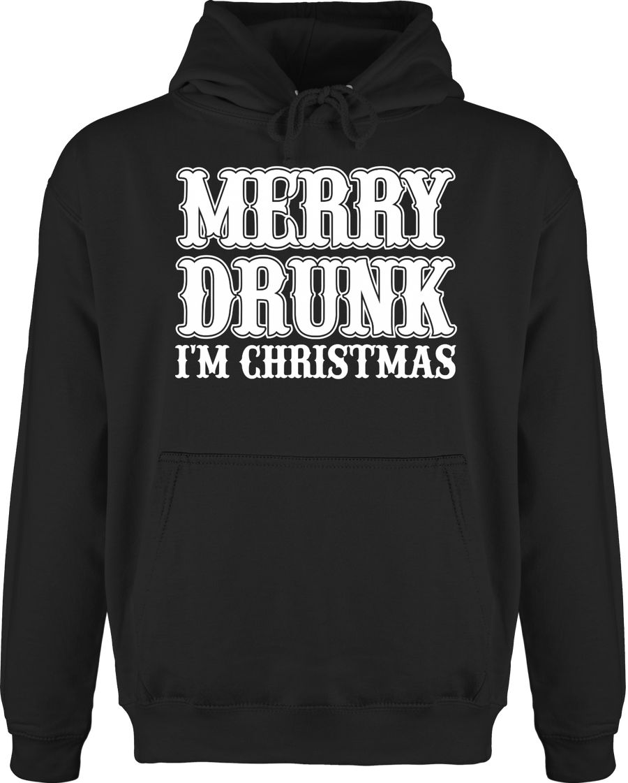 Merry Drunk I'm Christmas - weiß